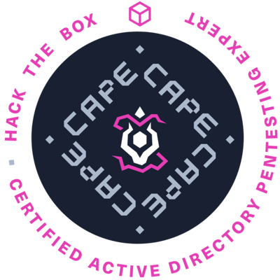 HTB Certified Active Directory Pentesting Expert (HTB CAPE)